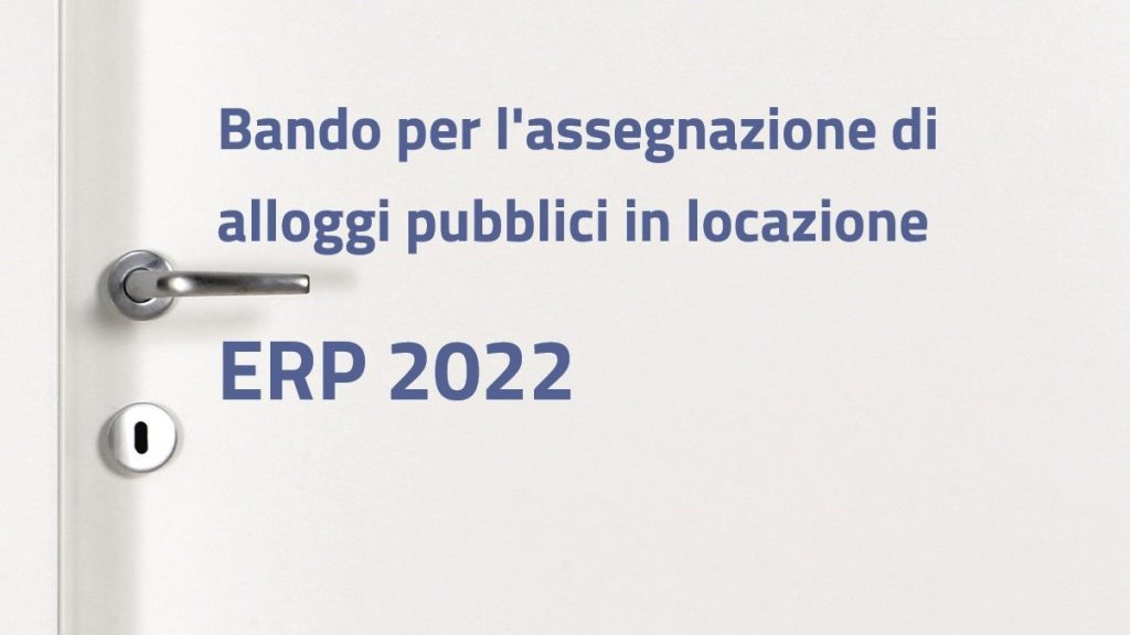 Bando Per Lassegnazione Di Alloggi Pubblici In Locazione Erp